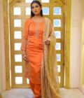 colorful Zari and Pearl work, carefully crafted