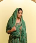 Fully Embroidered Shirt, Sharara & Dupatta Set
