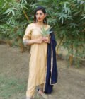 Silk Simplicity: Embroidered Dola Suit