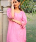 Pink Shimmer Queen - Regal Silk Sharara Set